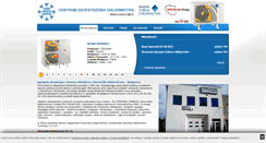 Desktop Screenshot of czch.com.pl